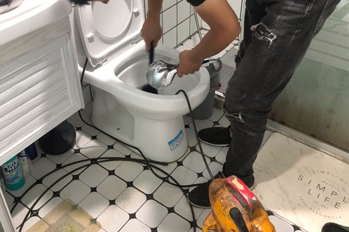 昌化镇疏通下水道