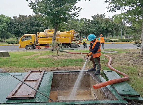 昌化镇化油池清理