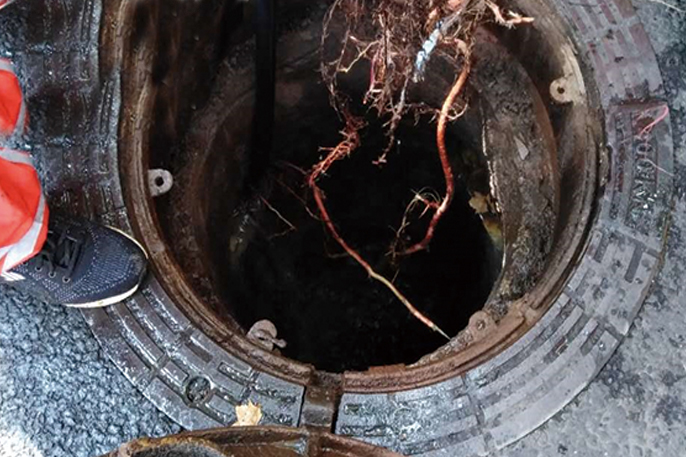 昌化镇管道预处理